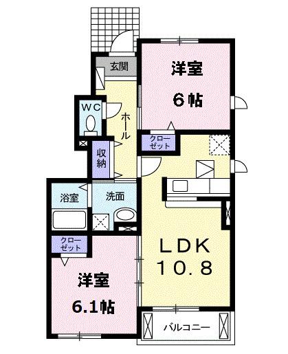 バロン・四辻（101） 間取り図画像
