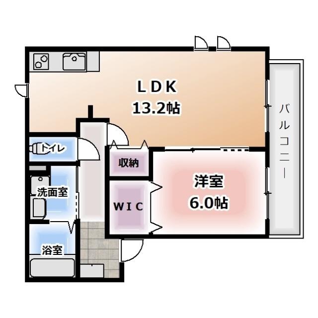 サクラーレ（102） 間取り図画像