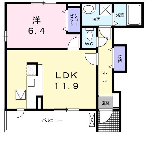 セレジェイラ（101） 間取り図画像