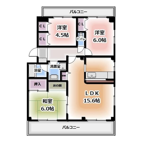  間取り図写真