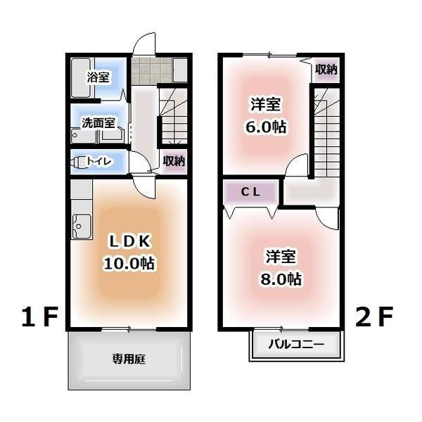 レグランＫＹ（105） 間取り図画像