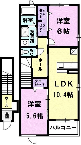 ネオブローテ（202） 間取り図画像