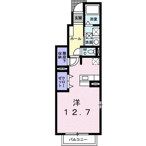 ピーチハウス（101） 間取り図画像