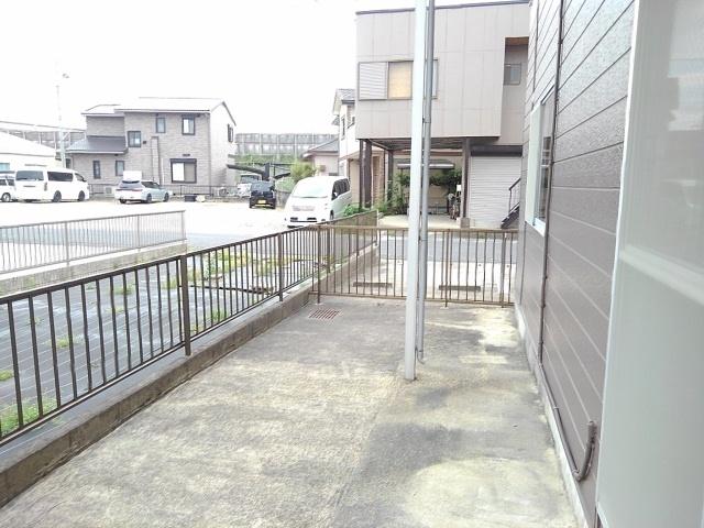 サンハイツたけだ（102） バルコニー