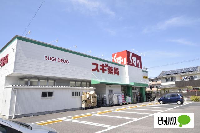 スギ薬局大地店：336m