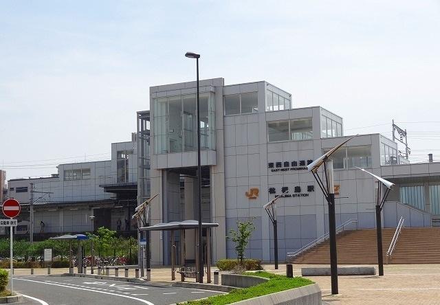 ＪＲ東海道本線　枇杷島駅：1200m