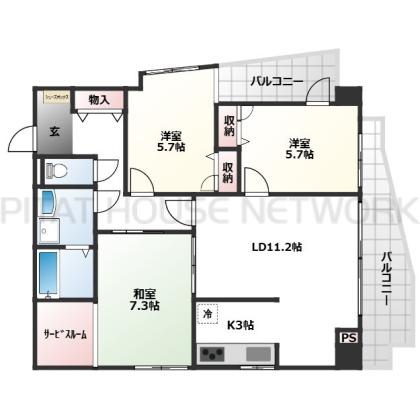  間取り図写真