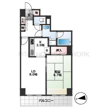  間取り図写真