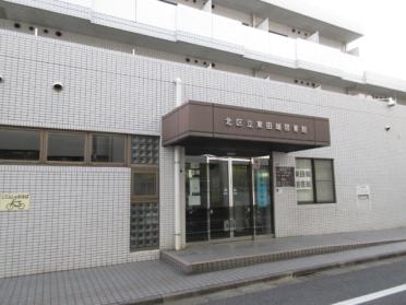 北区立東田端図書館：400m