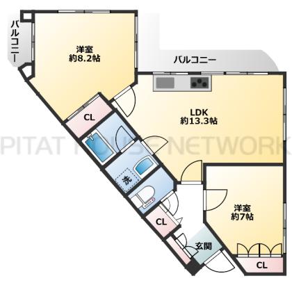  間取り図写真