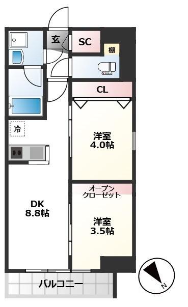  間取り図写真