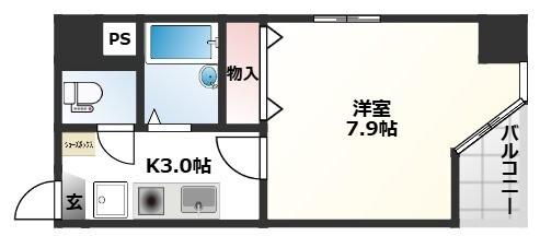 ジョワメゾン田端（901） 間取り図画像