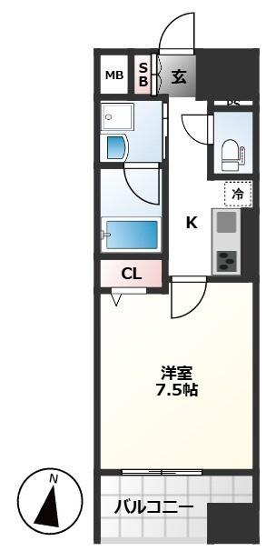 シュトランドコルブ（602） 間取り図画像