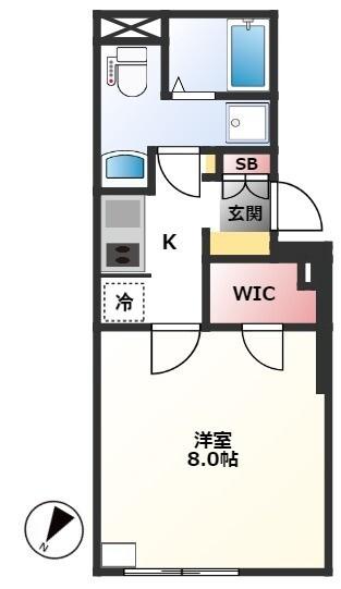 コンポジット千駄木ヒルトップ（207） 間取り図画像
