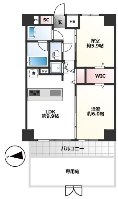  間取り図写真