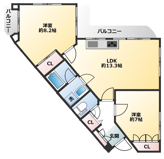  間取り図写真