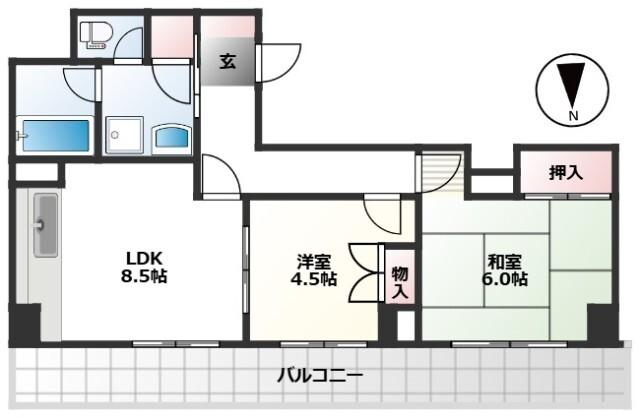  間取り図写真