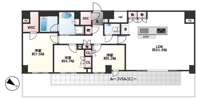  間取り図写真