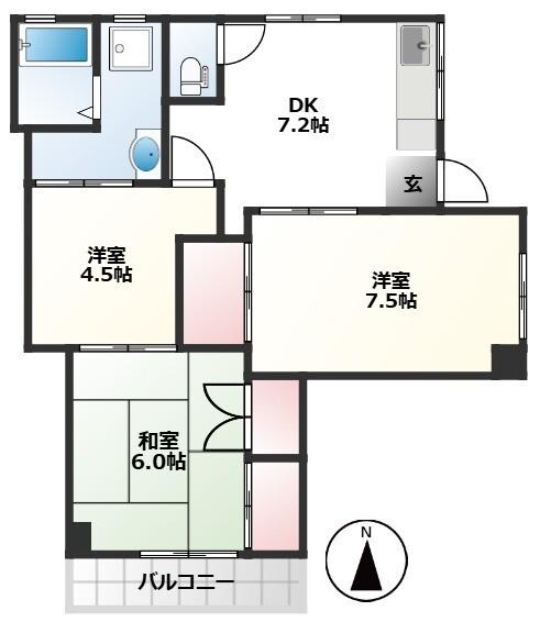 間取り図写真