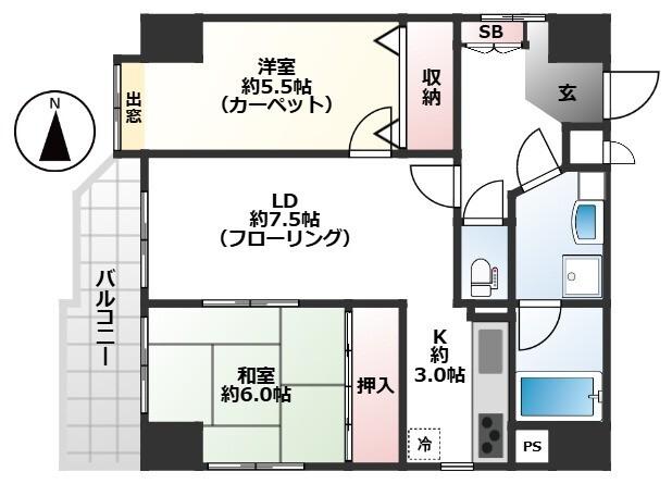  間取り図写真