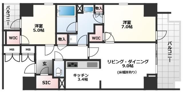  間取り図写真