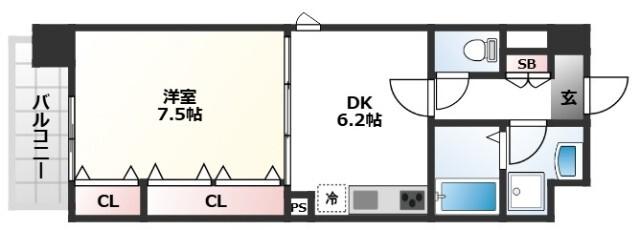 アヴァンタージュ（101） 間取り図画像
