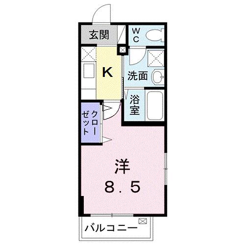 ユイマール三ノ輪（402） 間取り図画像