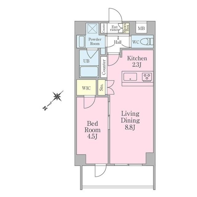 ビィ・フォルマ尾久（503） 間取り図画像
