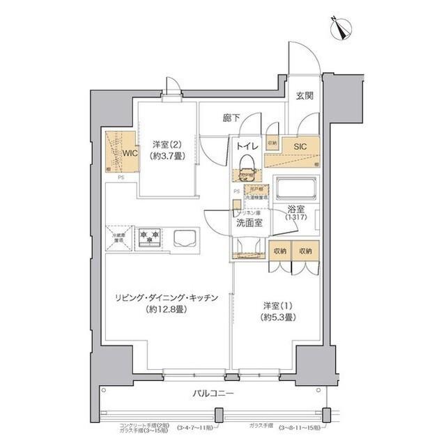 リビオメゾン田端（0801） 間取り図画像