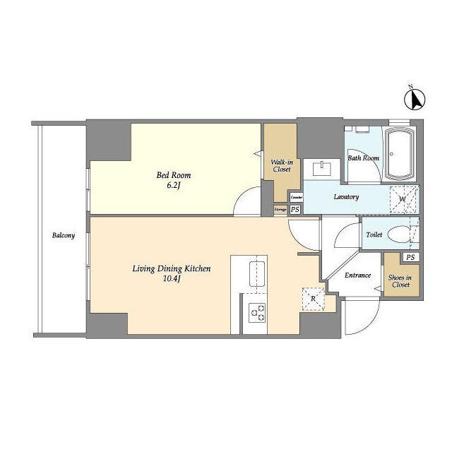 ＨＦ北千住レジデンス（0307） 間取り図画像