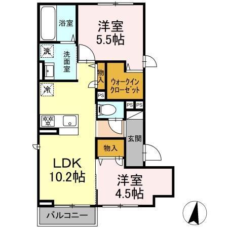 ノーバヤカナヤ　別邸（301） 間取り図画像