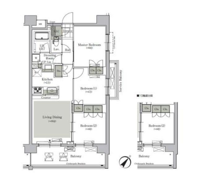 パークキューブ西ヶ原ステージ（532） 間取り図画像