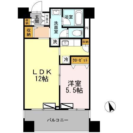 カスタリア荒川（0204） 間取り図画像