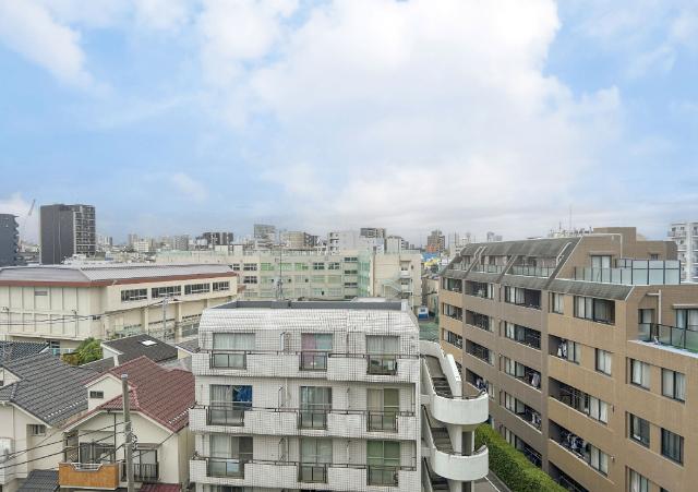 田端スカイハイツ 眺望