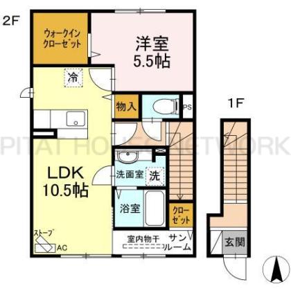  間取り図写真