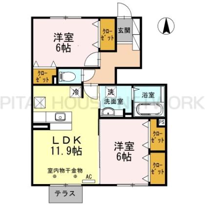  間取り図写真
