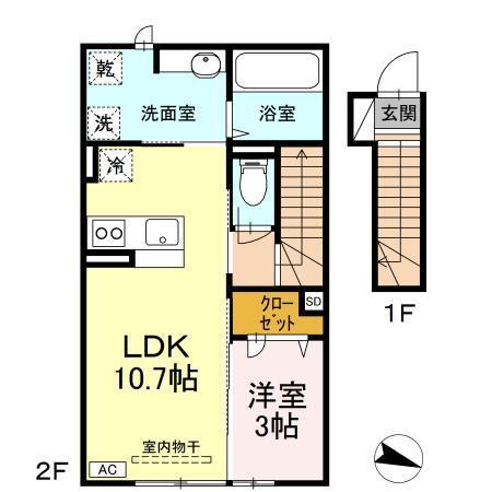  間取り図写真