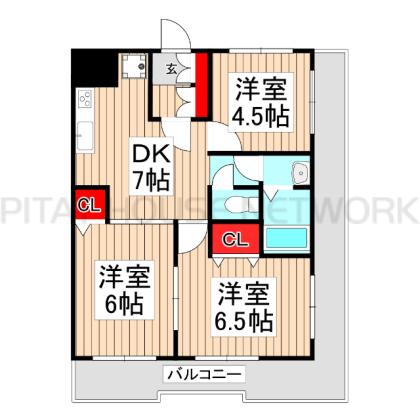  間取り図写真