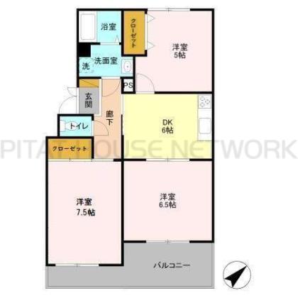  間取り図写真