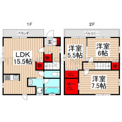  間取り図写真