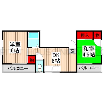  間取り図写真