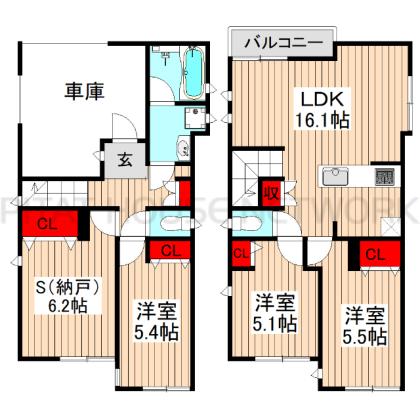  間取り図写真