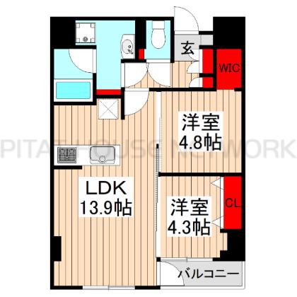  間取り図写真