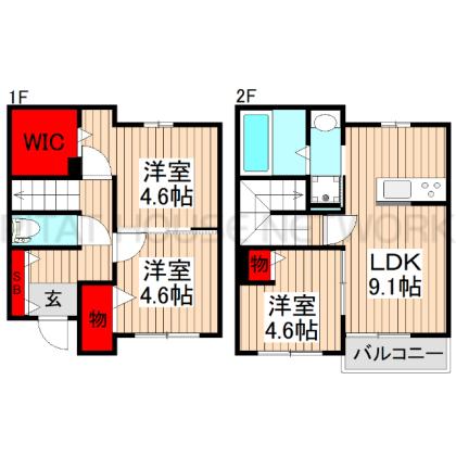  間取り図写真