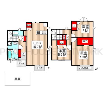  間取り図写真