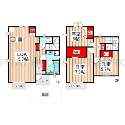  間取り図写真