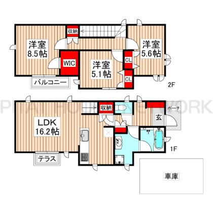  間取り図写真
