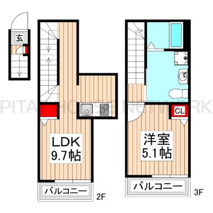  間取り図写真