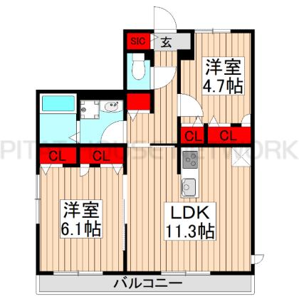  間取り図写真