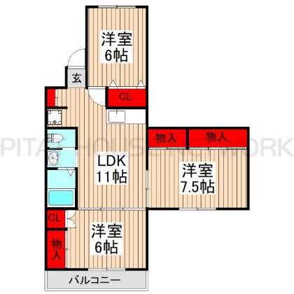  間取り図写真